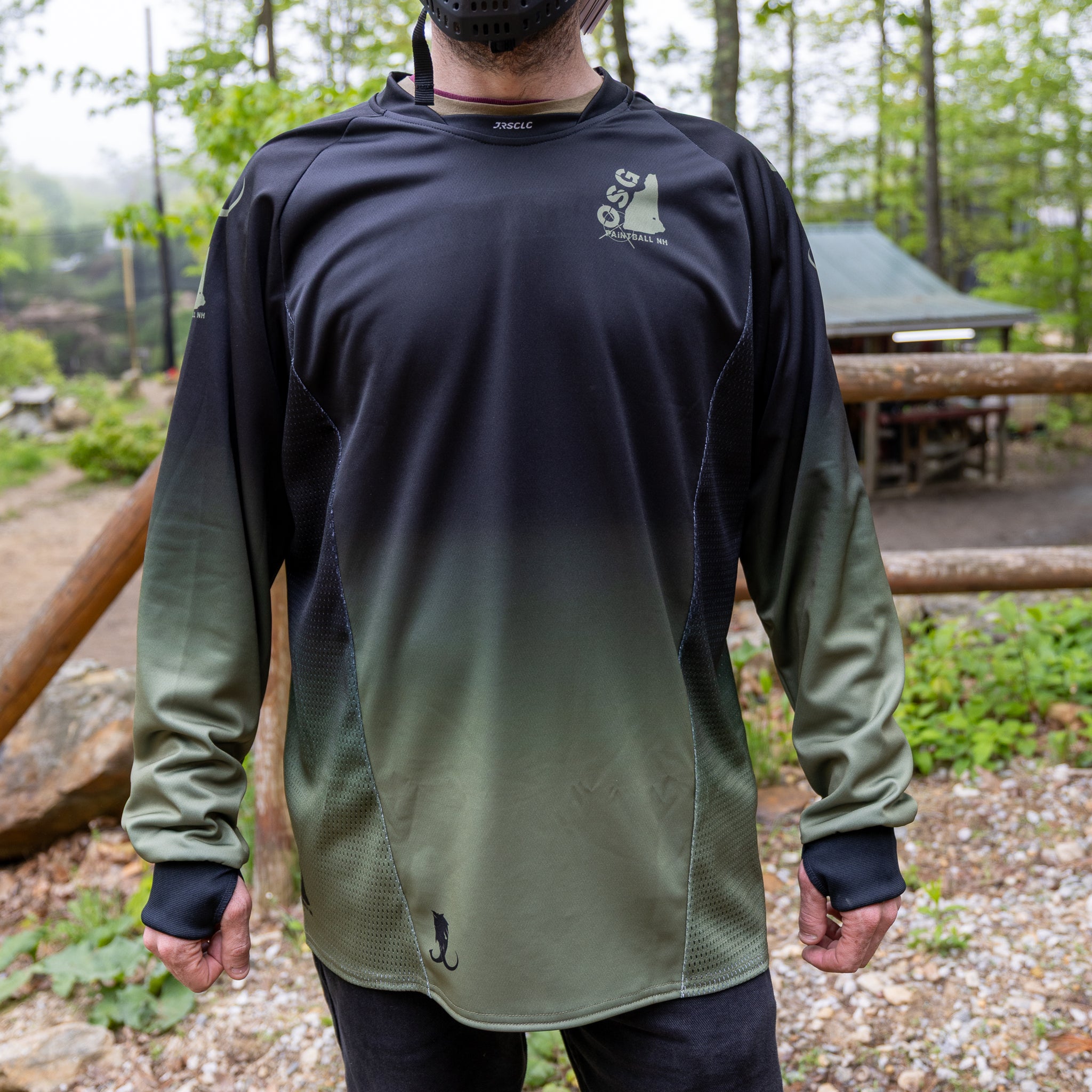 OSG Paintball X WMD Colab - Green Shift Long Sleeve Jersey