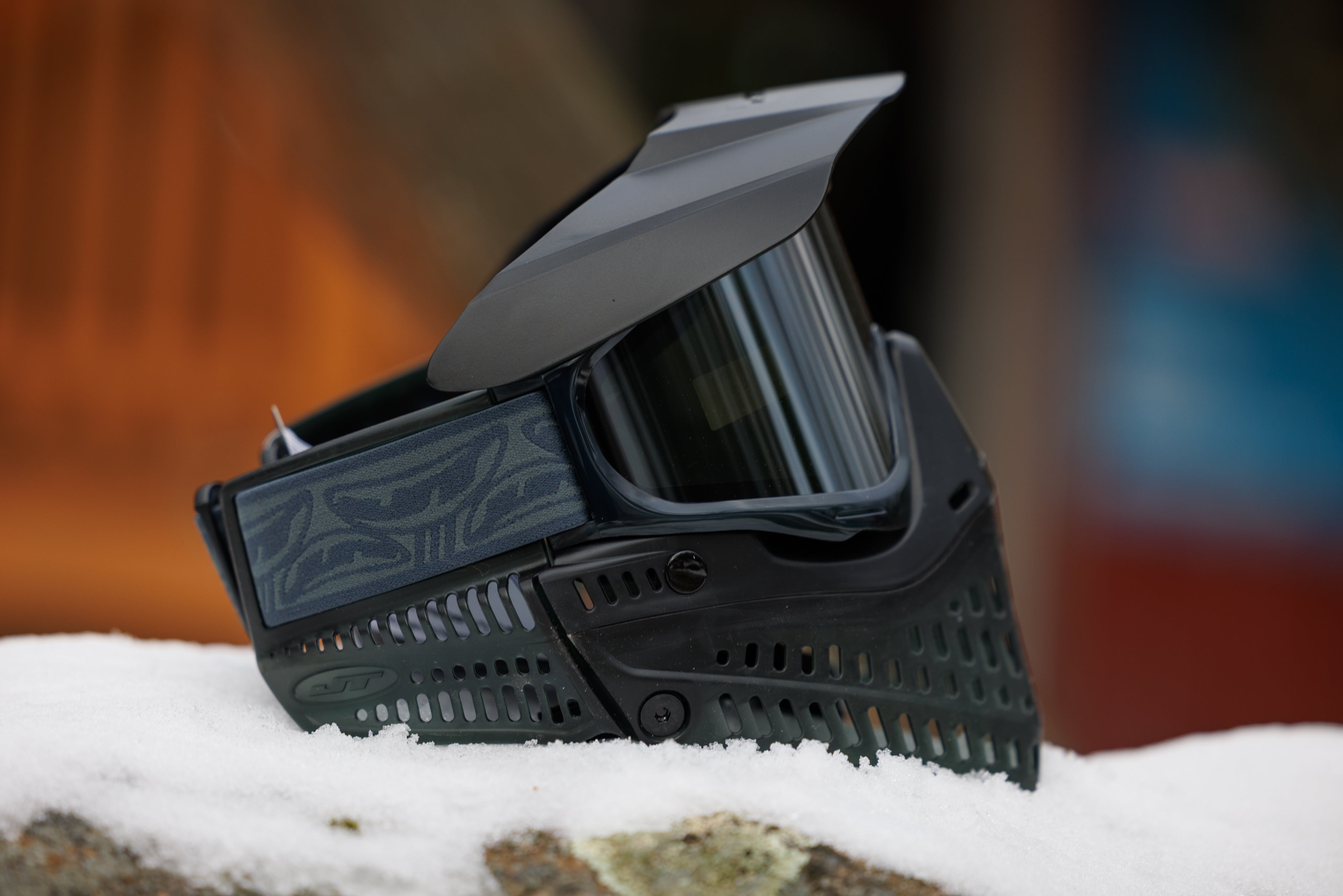 JT Proflex Goggles With Clear & Smoke Lenses - Olive Bandana LE